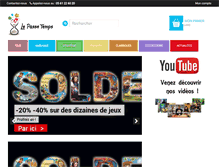 Tablet Screenshot of le-passe-temps.com